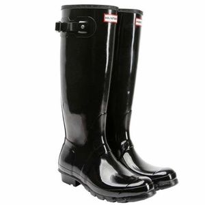 HUNTER TALL GLOSS RAIN BOOTS
